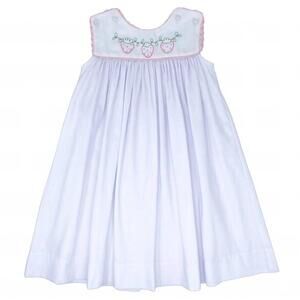NEW LULLABY SET girls charming dress in strawberry